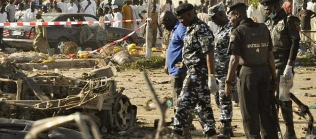 Imagen tras el doble atentado del Boko Haram Imagen tras el doble atentado del Boko Haram