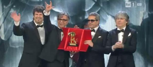 Stadio hanno vinto Festival di Sanremo 2016 Stadio hanno vinto Festival di Sanremo 2016