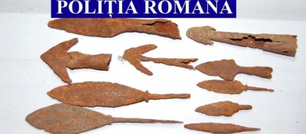 Vârfuri de săgeţi de epocă medievală Vârfuri de săgeţi de epocă medievală