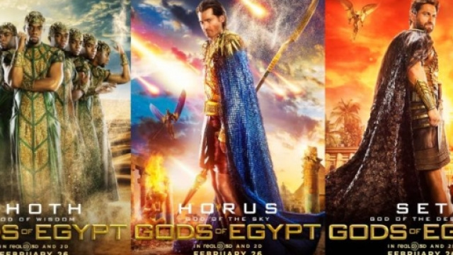 Gods of Egypt approda il cinema, sar&agrave; epico