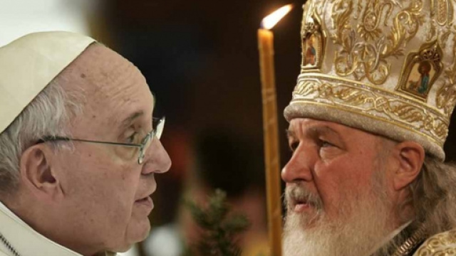 Papa Francesco e il Patriarca russo Kirill