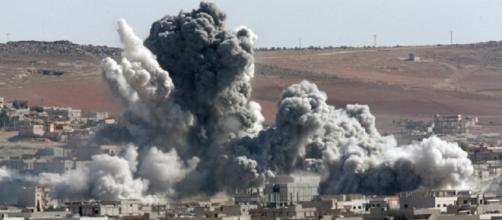 Bombardamenti dell'aviazione russa in Siria