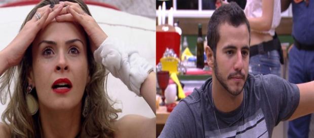 Ana Paula e Matheus participantes do BBB 16 Ana Paula e Matheus participantes do BBB 16