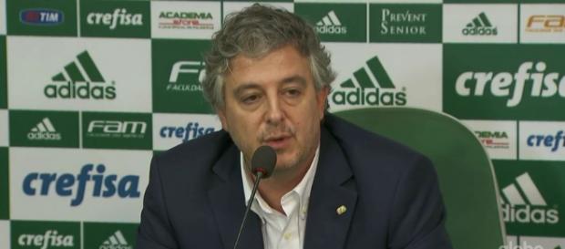 Paulo Nobre, presidente do Palmeiras Paulo Nobre, presidente do Palmeiras