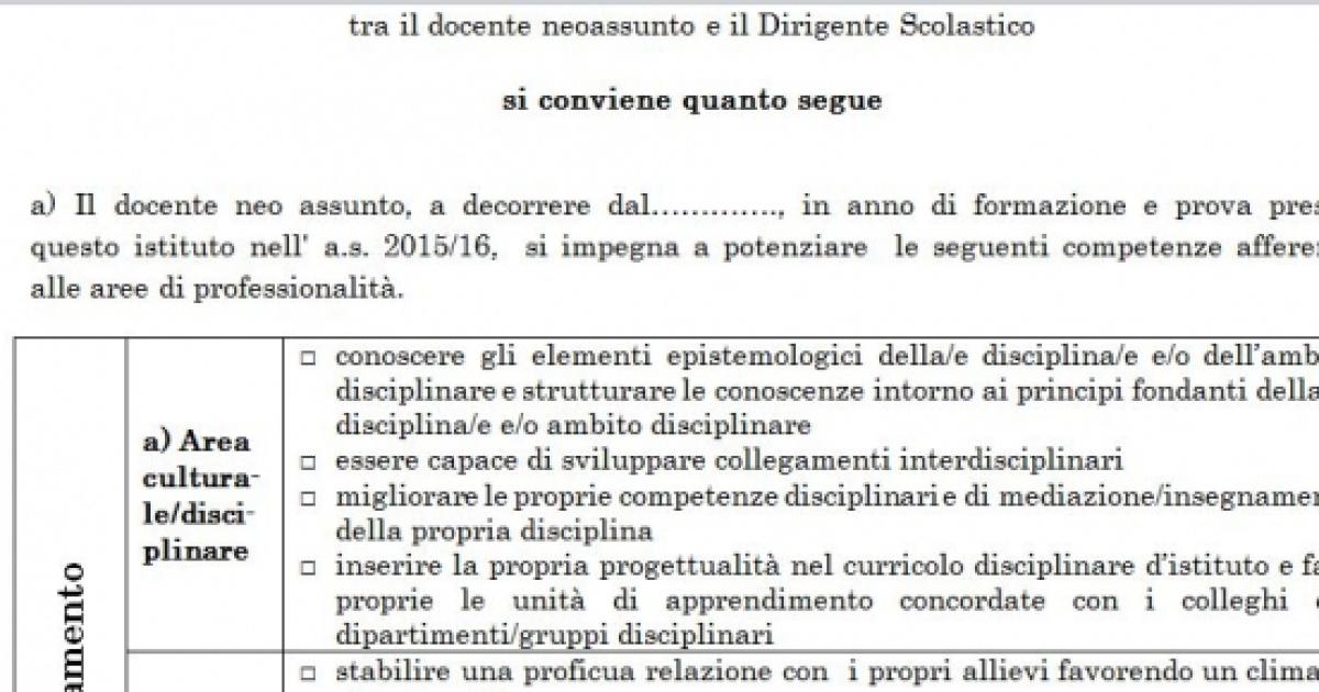 Docenti Neoassunti 2015/16, Sintesi Del Percorso Di Formazione ...