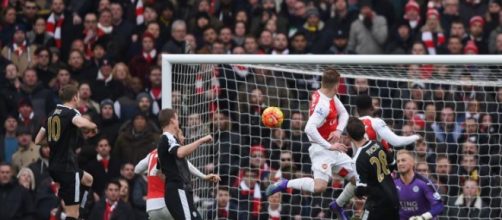 Welbeck, nell'azione del gol vittoria dell'Arsenal