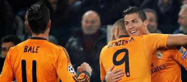 Bale, Benzema e CR7, o trio temível do Real Madrid Bale, Benzema e CR7, o trio temível do Real Madrid