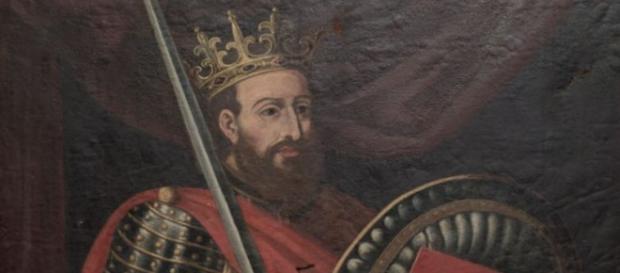 D. Afonso Henriques, primeiro rei de Portugal. D. Afonso Henriques, primeiro rei de Portugal.