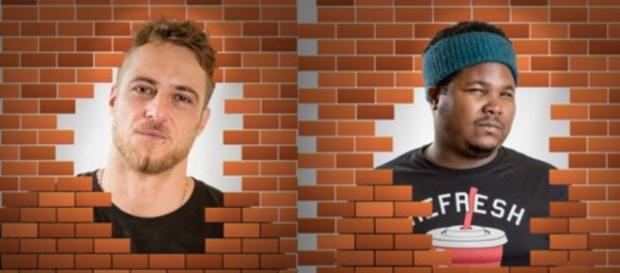 Daniel e Renan estão no paredão - Foto/Montagem Daniel e Renan estão no paredão - Foto/Montagem