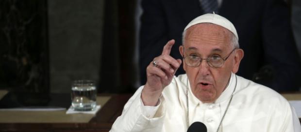 El Papa Francisco I, en uno de sus mensajes El Papa Francisco I, en uno de sus mensajes