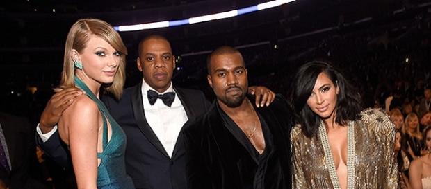 Kanye y Taylor hicieron las paces en los Grammys Kanye y Taylor hicieron las paces en los Grammys