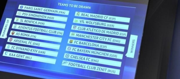 Sorteo de la Champions League. Sorteo de la Champions League.