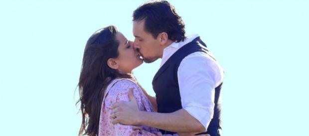 Una Vita, German e Manuela fuori dalla serie tv Una Vita, German e Manuela fuori dalla serie tv