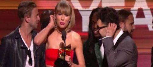 Taylor Swift alla premiazione dei Grammy Awards