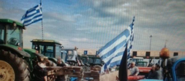 La rivolta dei coltivatori in Grecia La rivolta dei coltivatori in Grecia