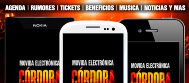Movida Electrónica, la nueva 'app' cordobesa Movida Electrónica, la nueva 'app' cordobesa