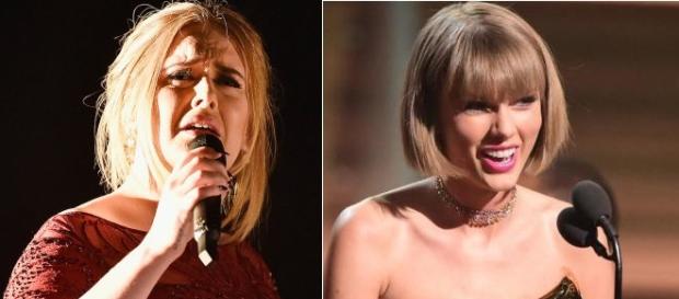 Taylor e Adele forma o destaque do Grammy Taylor e Adele forma o destaque do Grammy