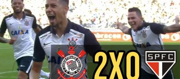 Timão vence clássico e dispara na liderança geral Timão vence clássico e dispara na liderança geral