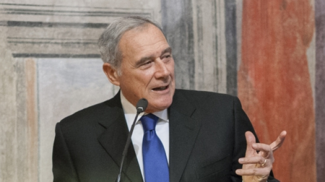 Il presidente del Senato, Pietro Grasso