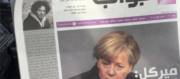 Abwab: Angela Merkel in prima pagina Abwab: Angela Merkel in prima pagina