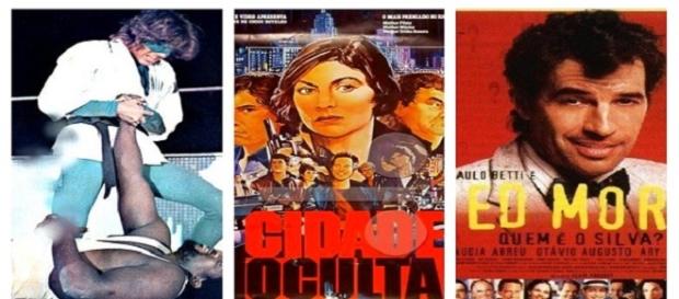 Alguns dos vários filmes inspirados em HQs Alguns dos vários filmes inspirados em HQs