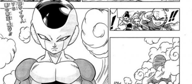 Forma final de Frost contra Goku Forma final de Frost contra Goku