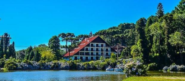 Lago Negro, uma das principais atrações de Gramado Lago Negro, uma das principais atrações de Gramado