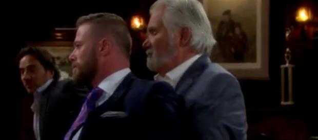 Ridge e Rick Forrester ai ferri corti Ridge e Rick Forrester ai ferri corti