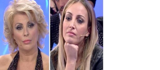 Uomini e donne: Tina contro Rossella. Uomini e donne: Tina contro Rossella.
