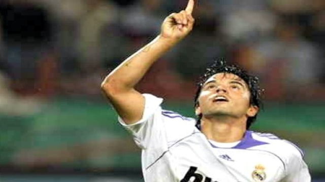 Javier Saviola ai tempi del Real Madrid