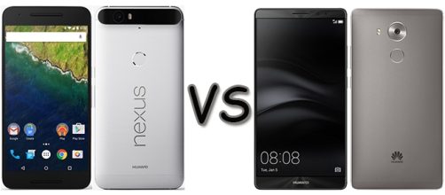 Confronto Huawei: Nexus 6P vs Mate 8