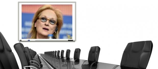 Meryl Streep Takes on the Film Industry Boardroom Meryl Streep Takes on the Film Industry Boardroom