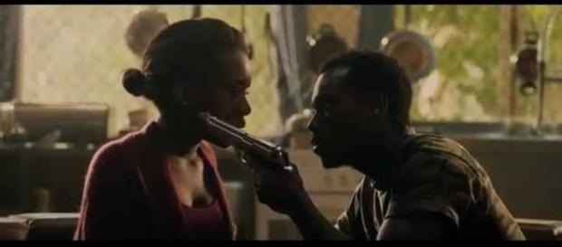 Escena de 'Black', película belga social. Escena de 'Black', película belga social.