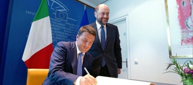 Il premier italiano Matteo Renzi. Il premier italiano Matteo Renzi.