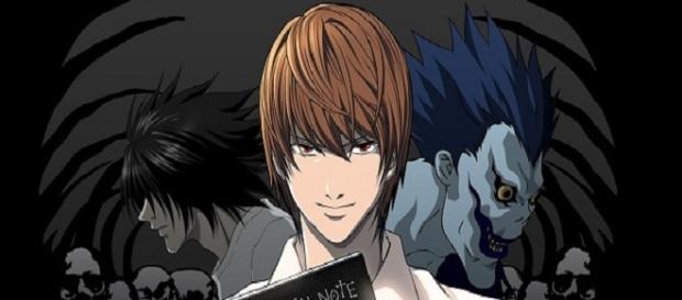 Los personajes principales de "Death Note" Los personajes principales de "Death Note"