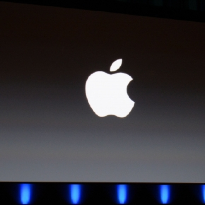 Apple en una de sus keynotes tan famosas