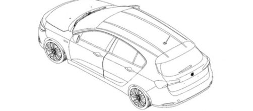 Il brevetto di Fiat Tipo Hatchback 2016