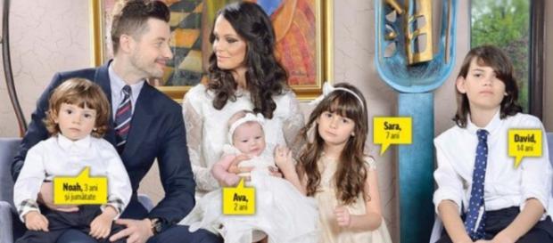 Anca Serea împreună cu familia Anca Serea împreună cu familia