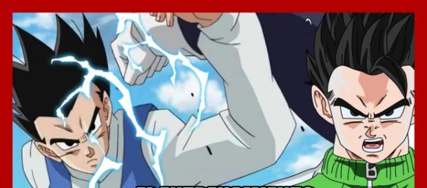 Gohan entrenando increíblemente con Piccolo Gohan entrenando increíblemente con Piccolo