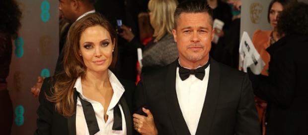 La coppia Brad Pitt e Angelina Jolie La coppia Brad Pitt e Angelina Jolie