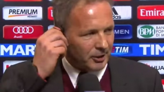 Sinisa Mihajlovic, allenatore del Milan