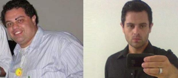 Com ajuda de uma nutricionista, ele perdeu 70kg. Com ajuda de uma nutricionista, ele perdeu 70kg.