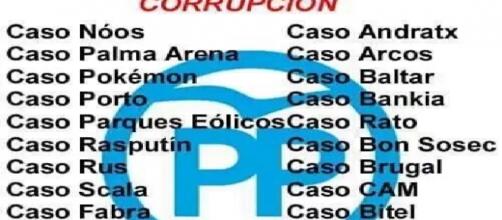 Los casos de corrupción del PP