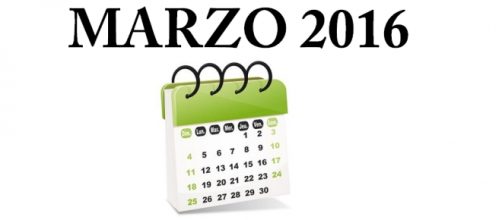 Calendario marzo 2016: feste ed eventi
