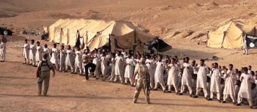 Uno dei campi di addestramento dell'Isis