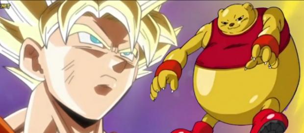 Goku SSJ vs Botamo en Dragon Ball Super Goku SSJ vs Botamo en Dragon Ball Super