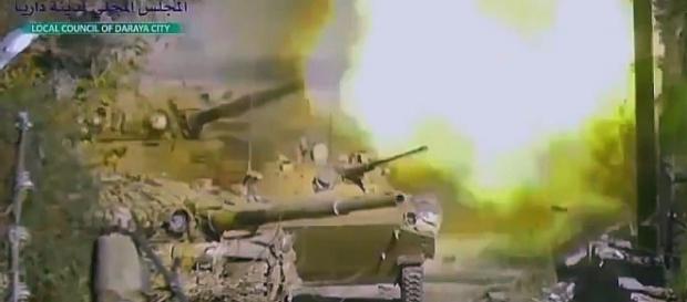 Syryjskie T-90 i BWP-3 w walce o Aleppo Syryjskie T-90 i BWP-3 w walce o Aleppo