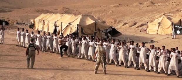 Uno dei campi di addestramento dell'Isis Uno dei campi di addestramento dell'Isis