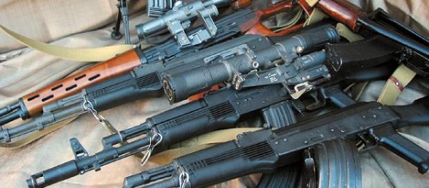 Diverse tipuri de armament ușor Diverse tipuri de armament ușor