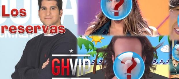 Los posibles reervas de 'GHVIP' Los posibles reervas de 'GHVIP'